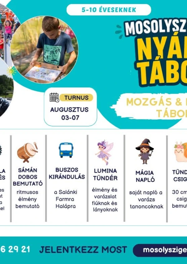 Mozgás és Mágia Tábor