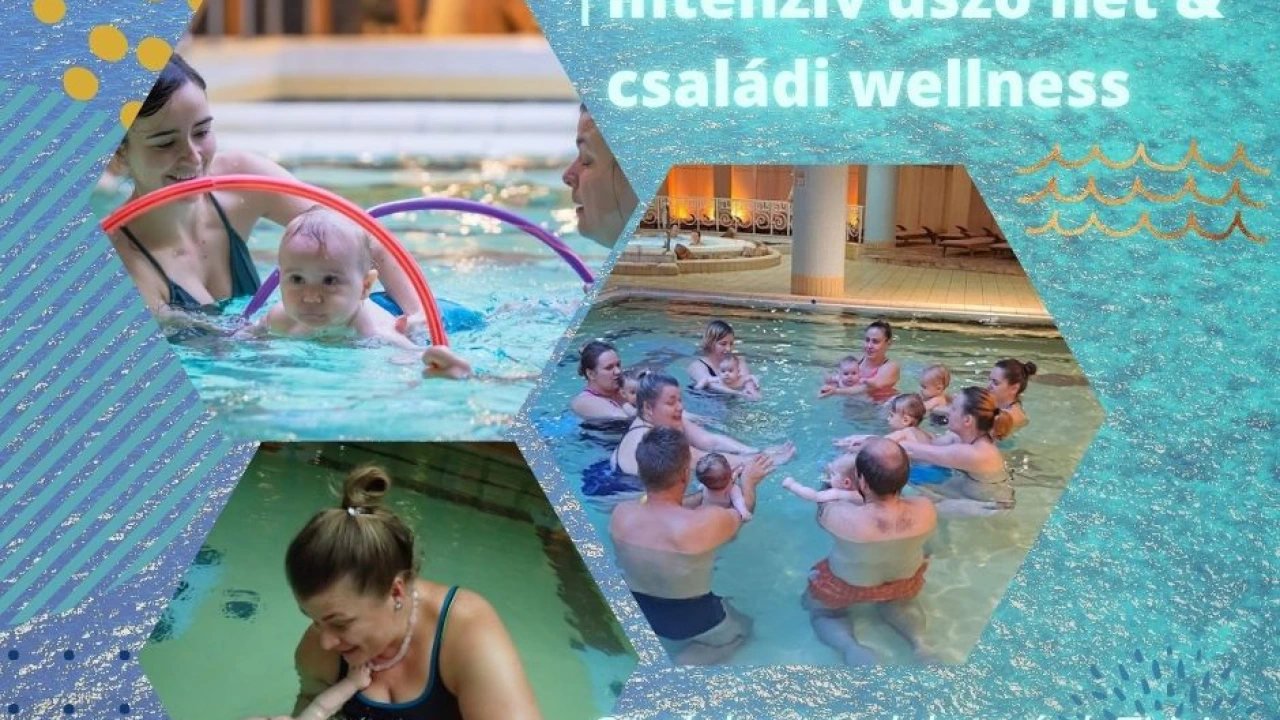 Babaúszó tábor, intenzív úszó hét, családi wellness