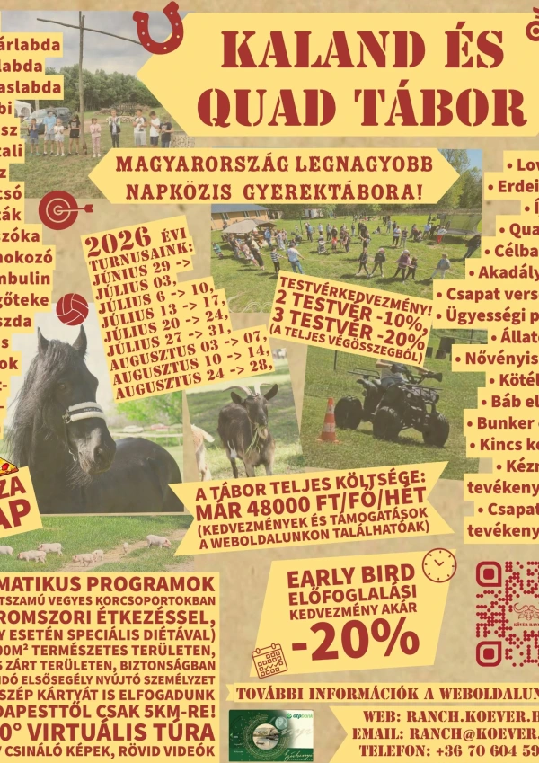 Quad és Lovas Kalandtábor